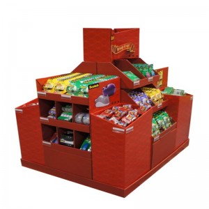Jucărie personalizată din carton asamblată Suport de carton pentru palete Supermarket